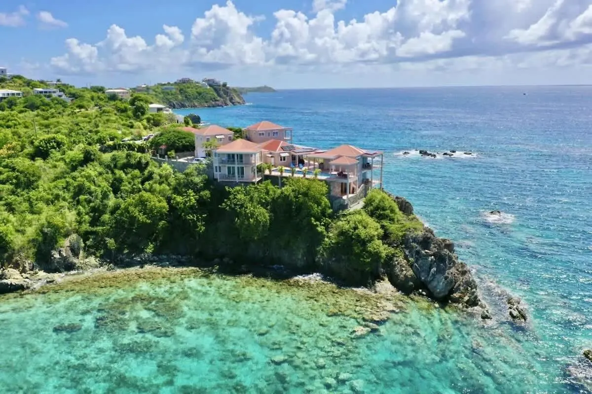 Oceanfront Cottage With Pool East End  بيت للعطل East End (Saint Thomas)